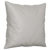 vidaXL Throw Pillow Light Gray Microfiber Fabric (100% polyester)