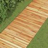 vidaXL Garden Pathway Brown Solid Acacia wood 78.7x19.7 in Foldable
