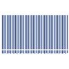 vidaXL Retractable Awning Striped Manual Blue and white 137.8" x 78.7