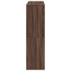 vidaXL Book Cabinet Brown oak Engineered wood Medium Classic