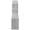 vidaXL Wall Cabinet Gray Sonoma Engineered wood Medium Wall Cabinet