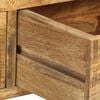 vidaXL TV Cabinet Brown Solid Mango Wood Medium TV Cabinet Rectangular