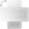 vidaXL LED Bathroom Mirror 19.7"x39.4"