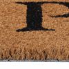 vidaXL Door Mat Natural Coir, PVC 17.7 x 29.5 in Non-slip Door Mat