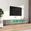 vidaXL TV Cabinet Set Grey Sonoma Engineered Wood TV Cabinet Set