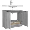 vidaXL Bathroom Cabinet Grey Sonoma Engineered wood Medium