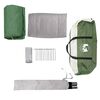vidaXL Camping Tent 2-Person Green Waterproof