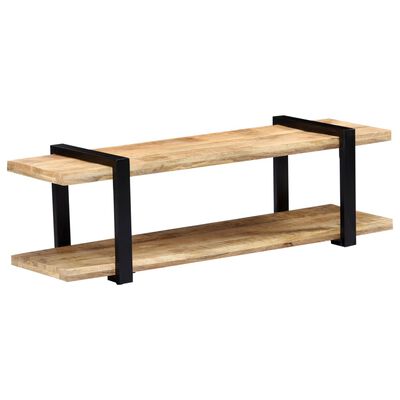 vidaXL TV Cabinet 51.2"x15.7"x15.7" Solid Mango Wood