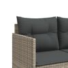 vidaXL Garden Sofa Set Light Grey, Dark Grey