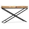 vidaXL Console Table Brown Solid mango wood Large Detachable