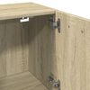vidaXL Bathroom Cabinet Sonoma oak Engineered Wood Bathroom Cabinet
