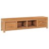 vidaXL TV Cabinet Teak Solid Teak Wood 45.3 x 11.8 x 13.8 in TV Cabinet