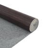 vidaXL Rug Dark Brown Bamboo, Polypropylene 31.5x196.9 in Runner Rug