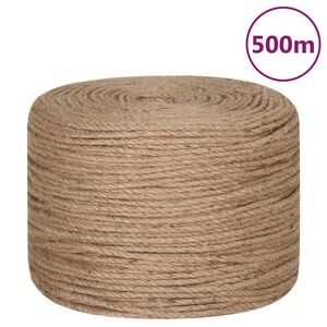 vidaXL Rope 100% Jute 0.2" 19685"