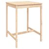 vidaXL Garden Bar Set Natural wood Solid pine wood Medium Minimalistic