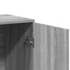 vidaXL Sideboard Grey Sonoma Engineered Wood Medium Sideboard