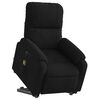 vidaXL Electric Stand Up Massage Recliner Chair Black