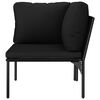 vidaXL Garden Lounge Set Black and Anthracite