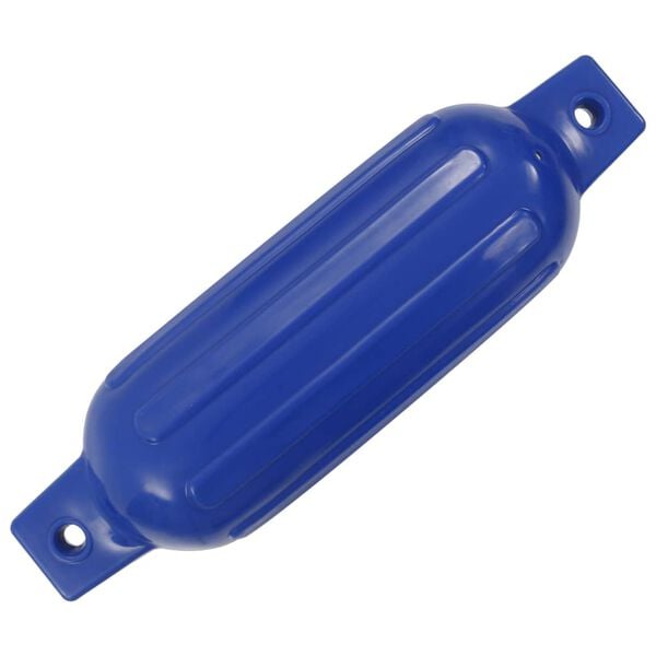 vidaXL Boat Bumper 4 pcs Blue 16.1x4.5" PVC