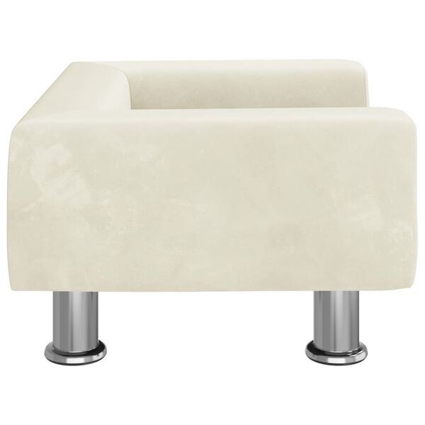 vidaXL Kids Sofa Cream