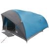 vidaXL Tunnel tent with Roof Blue 196.85 x 137.01 x 78.74 in Taffeta