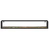 vidaXL Wall Shelf Set of 2 Mixed color finish