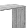 vidaXL Bookcase Grey Sonoma Engineered Wood Medium Bookcase