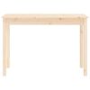 vidaXL Console Table Pine Solid Pine Wood Large Durable Console Table