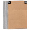 vidaXL Wall Mounted Cabinet Set of 2 Grey Sonoma