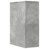 vidaXL Narrow Bathroom Cupboard Concrete Grey Engineered Wood Slim