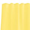 vidaXL Voile Curtains with Loops 2 pcs Yellow 55.1x68.9"
