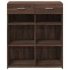 vidaXL Sideboard Brown Oak Engineered Wood Medium Brown Oak Sideboard