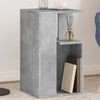 vidaXL Side Table Concrete Grey Engineered Wood Small Side Table