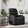 vidaXL Massage Recliner Chair Black