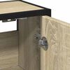 vidaXL Bathroom Mirror Cabinet Sonoma Oak Engineered Wood Medium