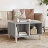 vidaXL Coffee Table Grey Sonoma Engineered wood Medium Coffee Table