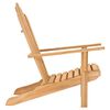 vidaXL Garden Chair Teak Solid Teak Wood Standard Durable Garden Chair