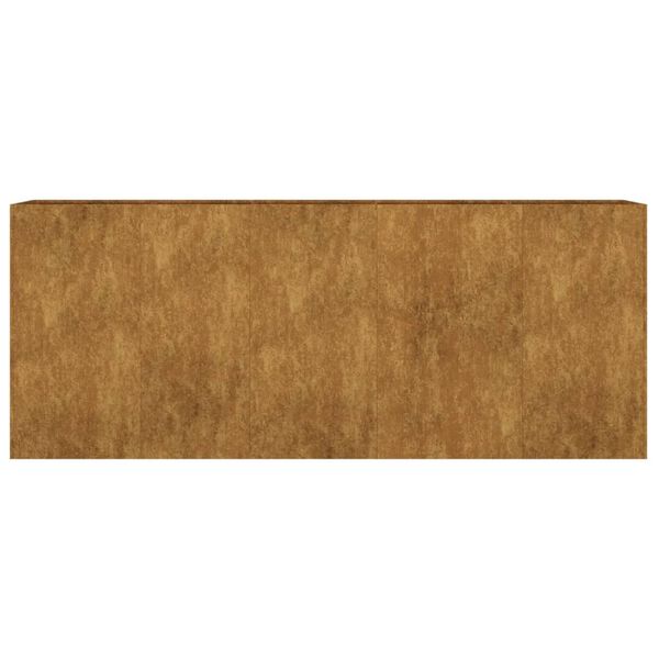 vidaXL Garden Raised Bed Not rusted yet, develops rusty color over time