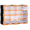 vidaXL Multi-drawer Organizer with 16 Middle Drawers 20.5"x6.3"x14.6"
