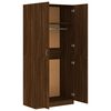 vidaXL Wardrobe Brown Oak Engineered Wood 35.4x19.7x78.7in Wardrobe