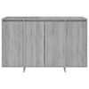 vidaXL Sideboard Grey Sonoma Manufactured wood Standard Sideboard