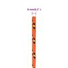 vidaXL Boat Rope Orange 0.31 " 820.2 ' Polypropylene