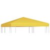 vidaXL Gazebo Top Cover 2.95 oz/ft² 9.8x9.8' Yellow