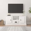 vidaXL TV Cabinet High gloss white Engineered wood TV Cabinet
