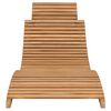 vidaXL Garden Lounge Set Set of 2 Teak Finely sanded teak hardwood