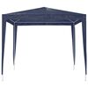 vidaXL Party Tent Blue Polyethylene, Iron Large UV-resistant materials