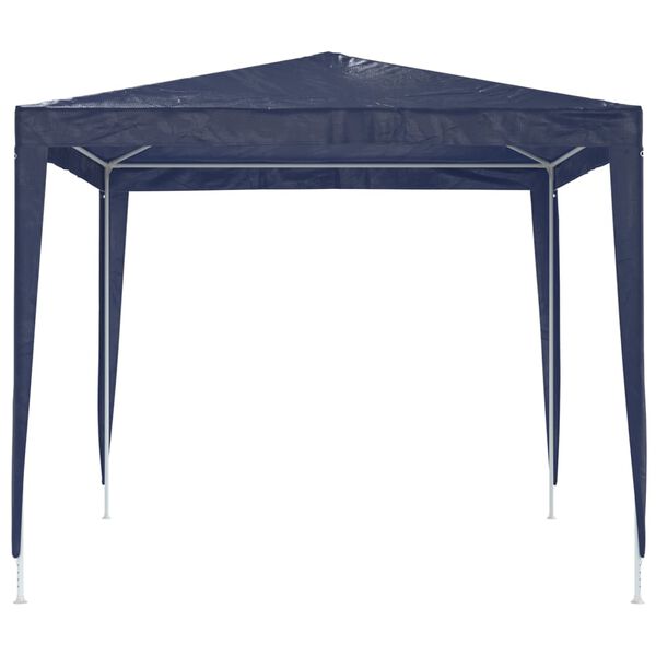 vidaXL Party Tent Blue Polyethylene, Iron Large UV-resistant materials
