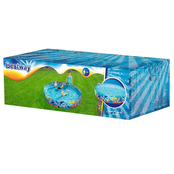 Bestway Swimming Pool Multicolor PVC Small Durable Above Ground