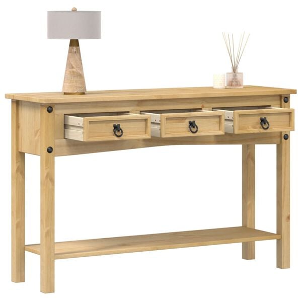 vidaXL Console Table Honey