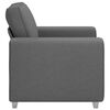 vidaXL Sofa Dark Grey 39.37 x 30.31 x 32.28 in Fabric